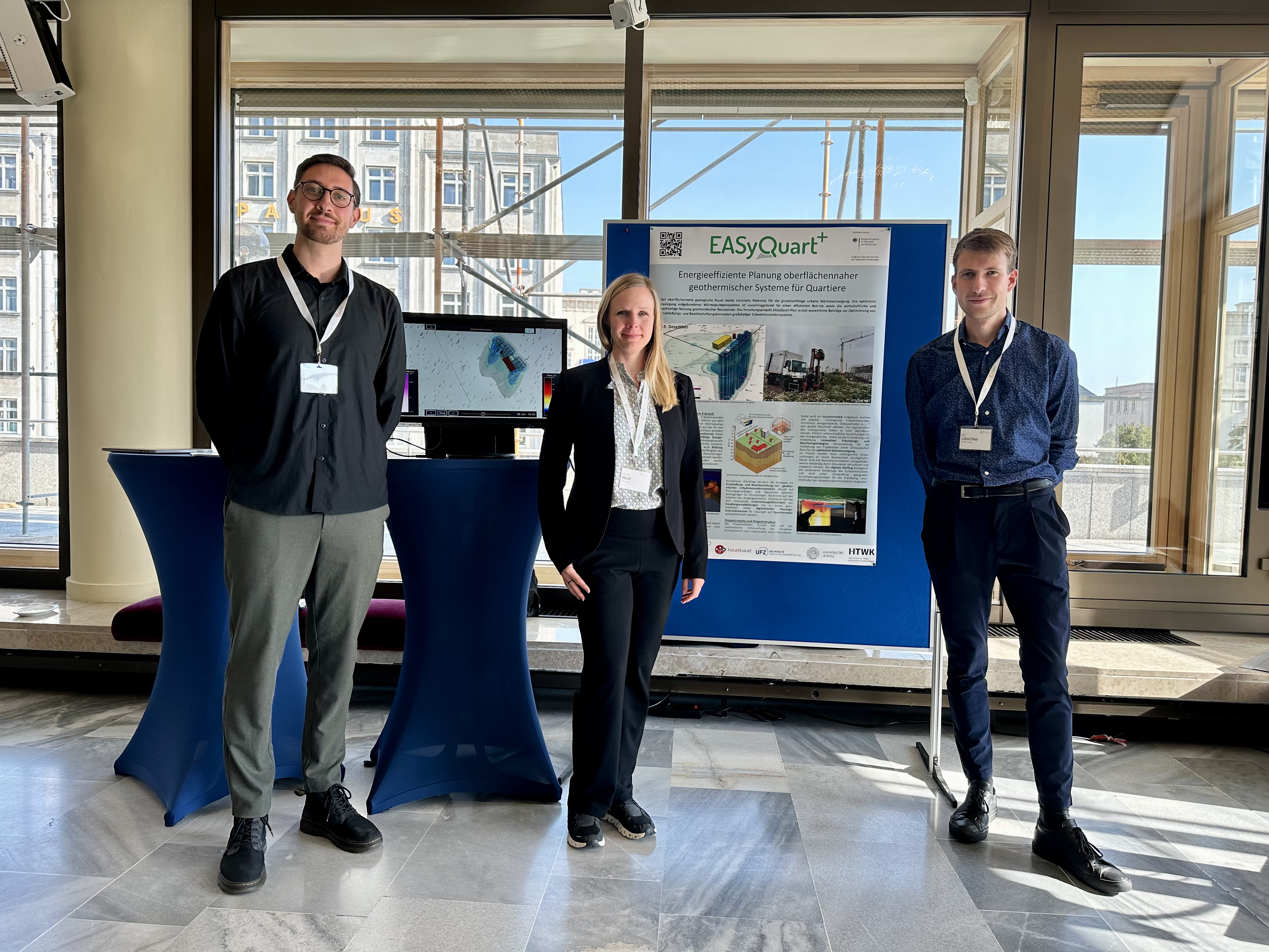 Ausstellungstand EASyQuart-Plus