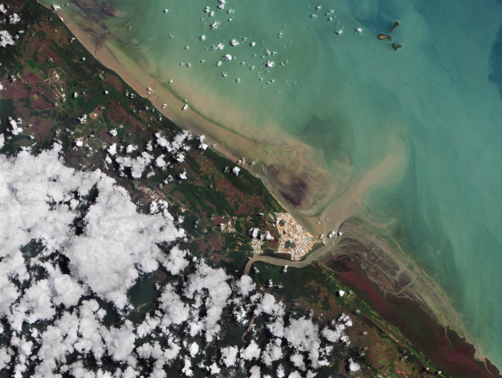 Earth from Space - Guiana Earth from Space - Guiana
