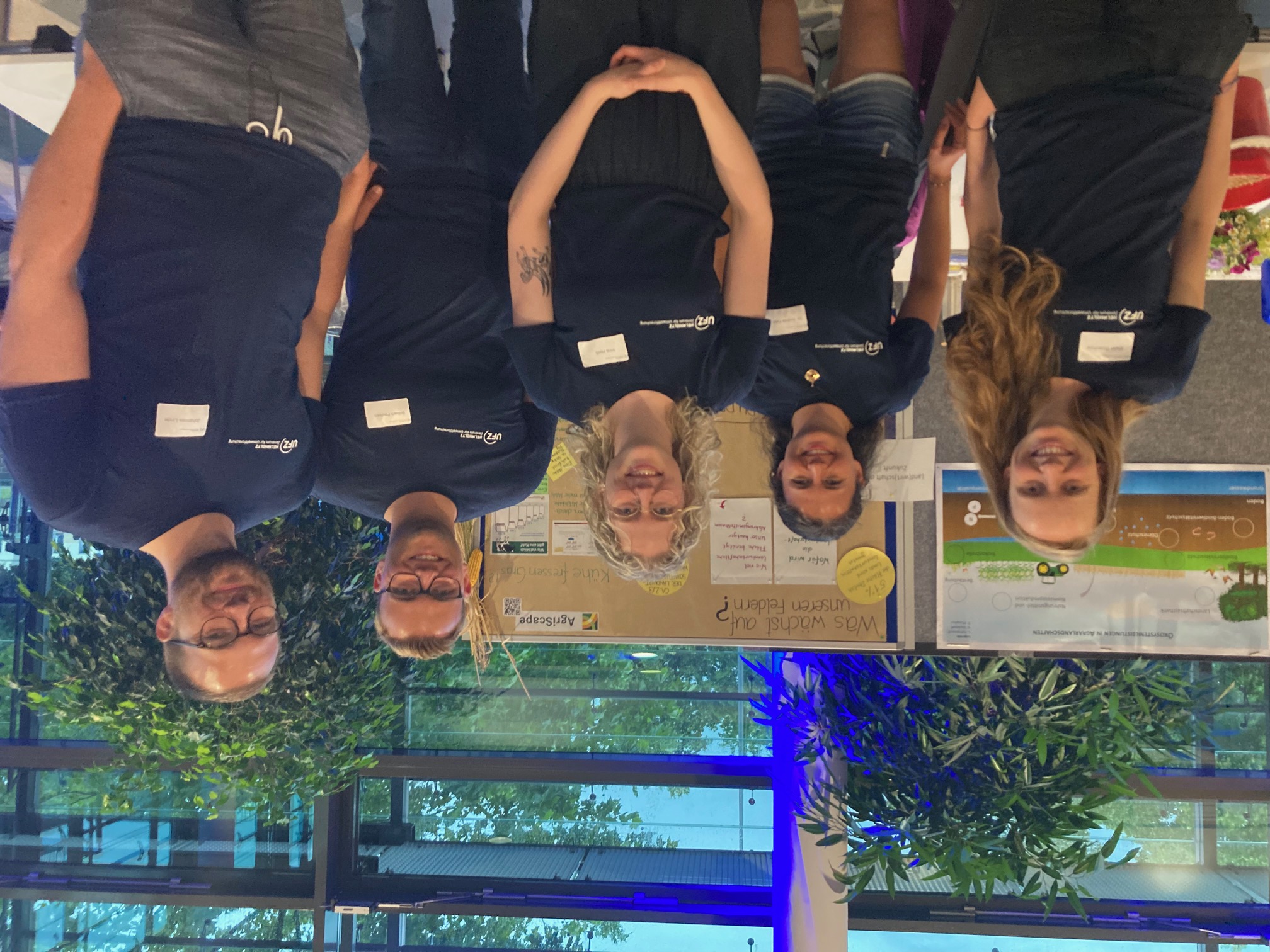 Das Standbetreuungs-Team Das Standbetreuungs-Team
