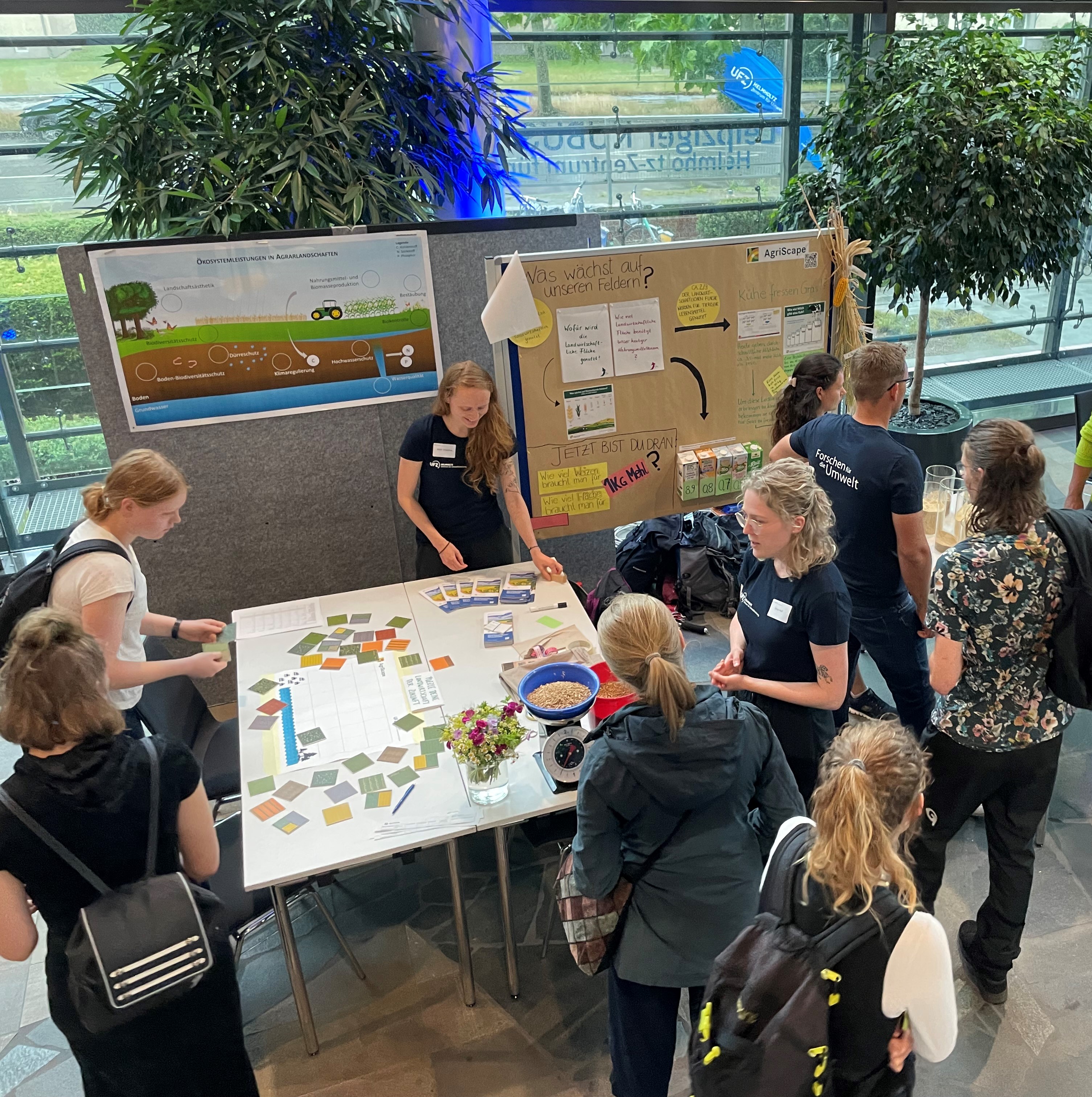 AgriScape-Stand auf der Langen Nacht der Wissenschaft 2023