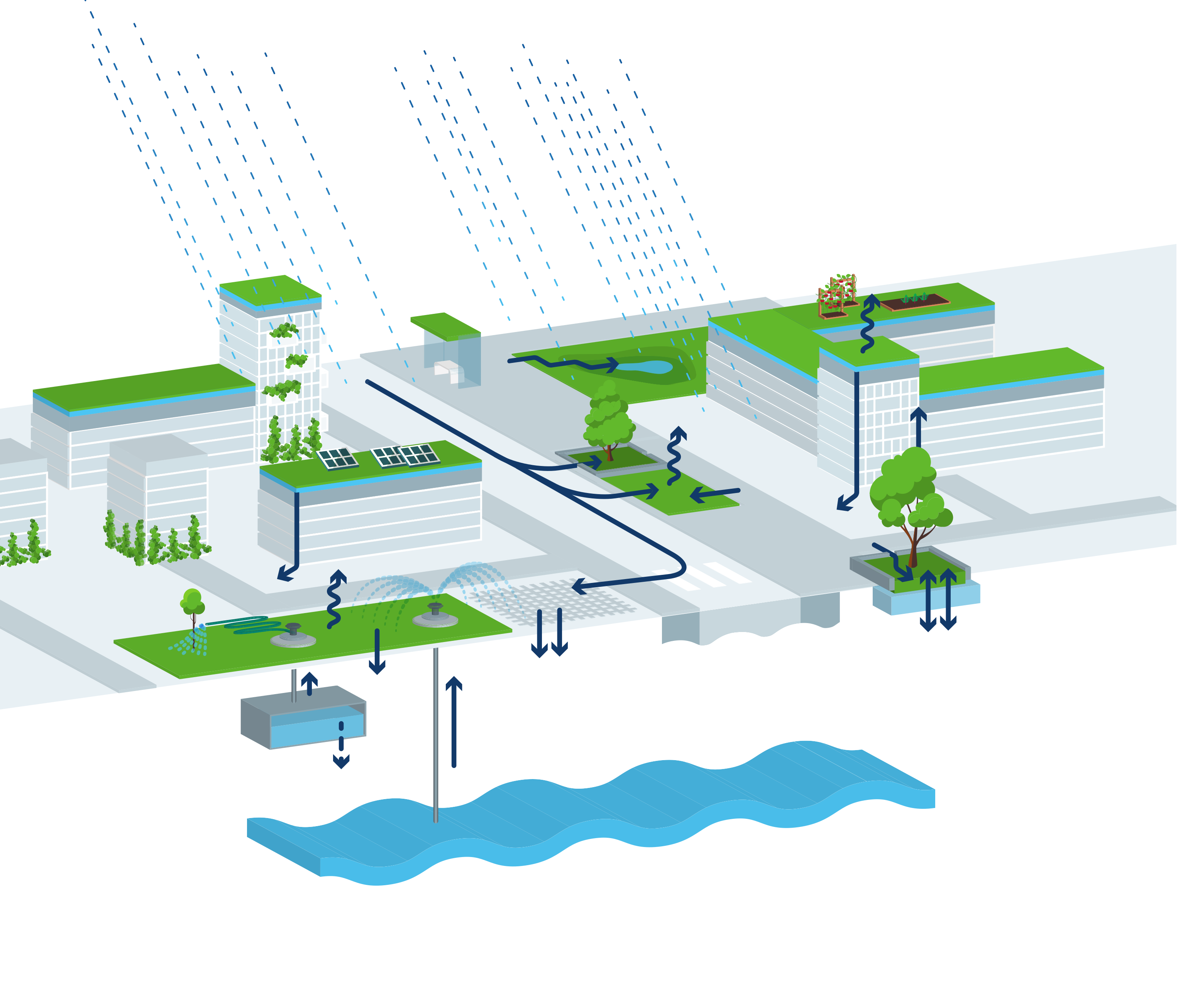 Graphic blue-green infrastructure &copy;Artkolchose