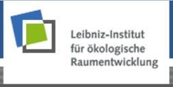 Leibnitz-Institut für Ökologische Raumentwicklung