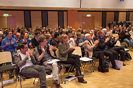 Zuschauervoting für den Publikumspreis Zuschauervoting für den Publikumspreis