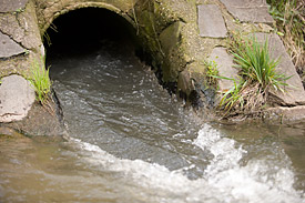 Abwassereinleitung Abwassereinleitung