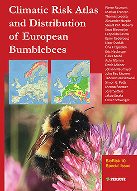 Cover: Climatic Risk Atlas and Distribution of European Bumblebees. Cover: Climatic Risk Atlas and Distribution of European Bumblebees