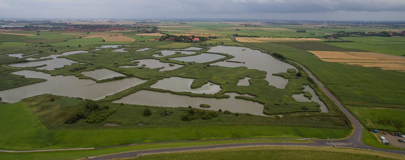 Land use in the North Sea coastal zones, Germany Photo: H. P. Liniger