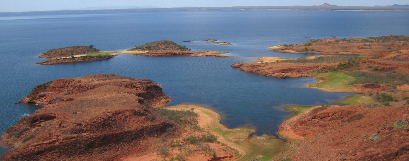 View of the reservoir in the town of Petrolândia Photo: V. Rodorff