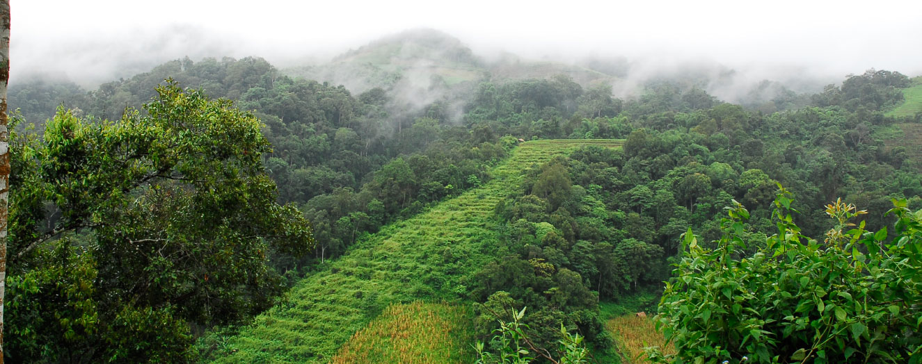 Typical landscape of the project region Photo: G. Langenberger