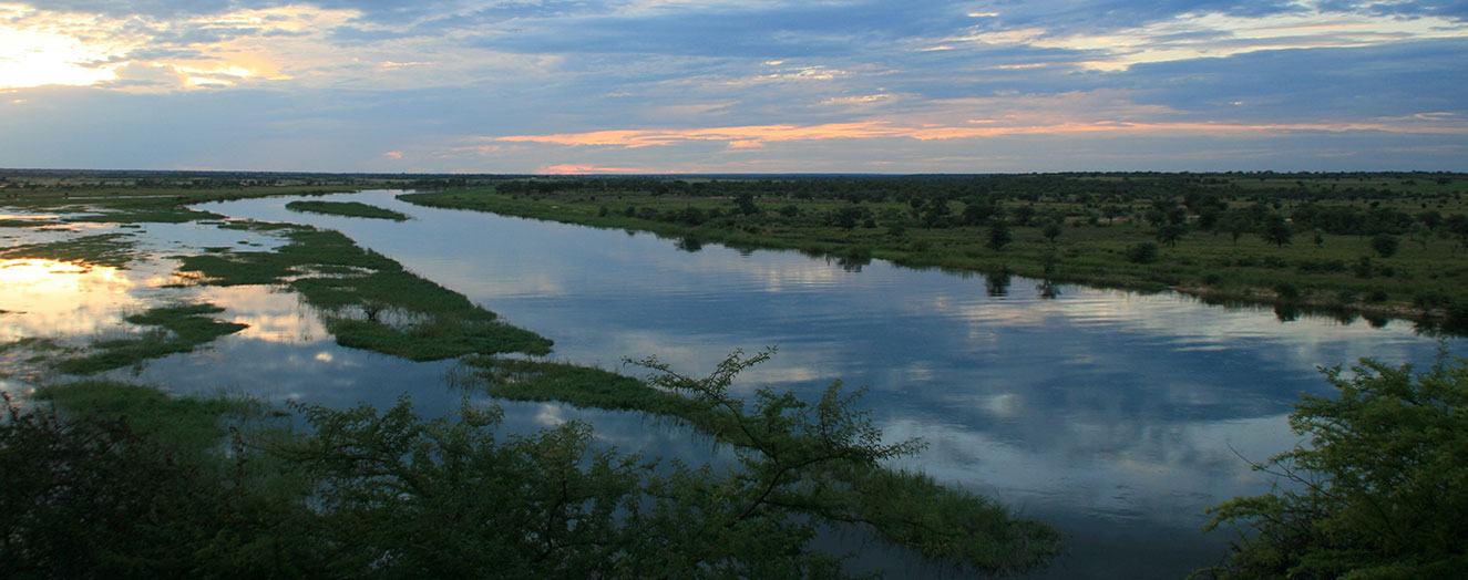 Überschwemmungsgebiet direkt bei Rundu, Namibia Foto: H. Göhmann