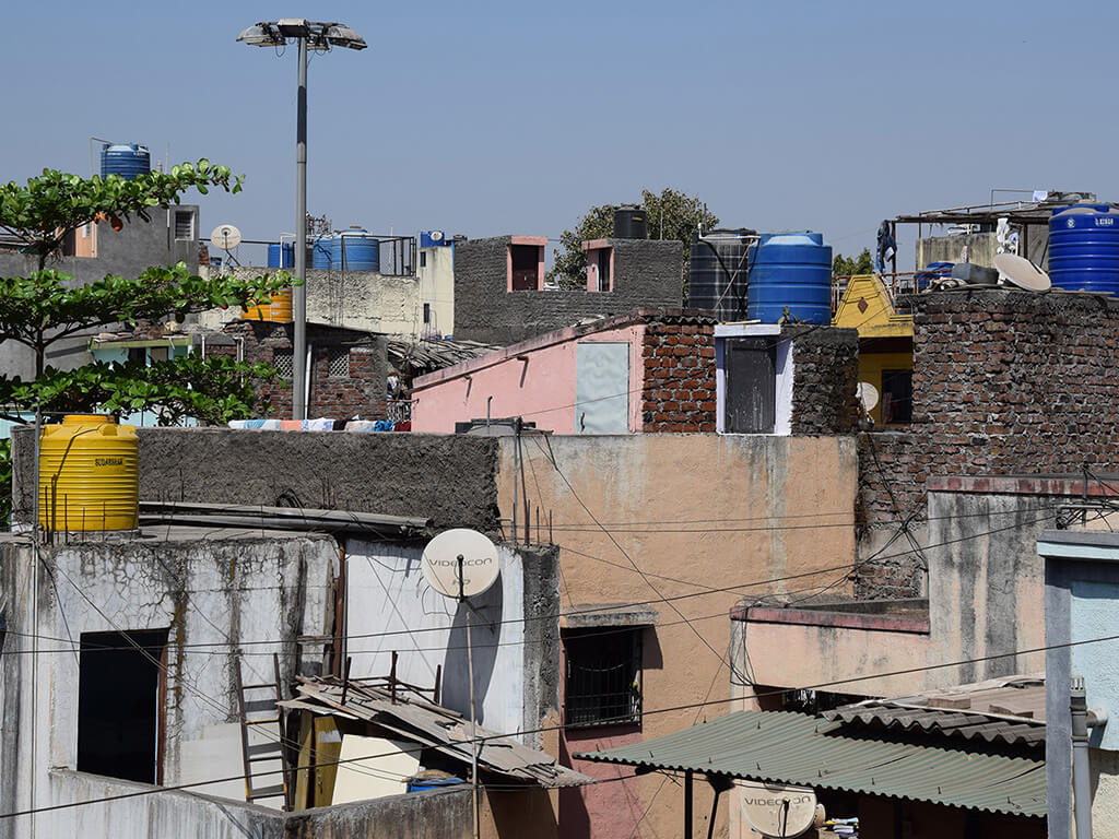 Private Wasserversorgung in Pune (Indien) ©Heinrich Zozmann / UFZ 