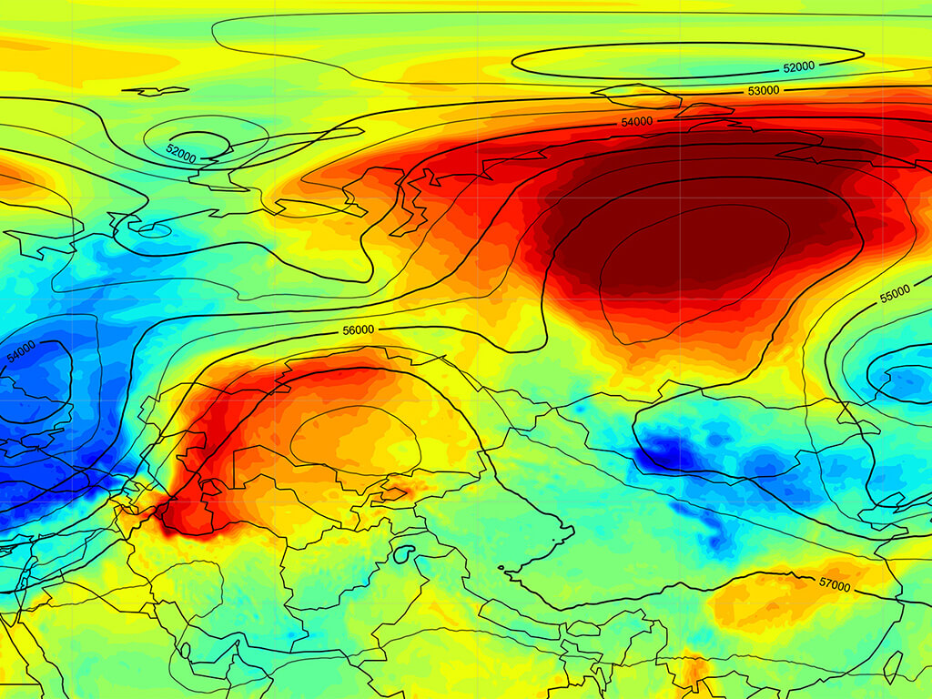 Temperaturanomalien während der 2020er Hitzewelle in Sibirien ©Zhongwei Zhang KIT