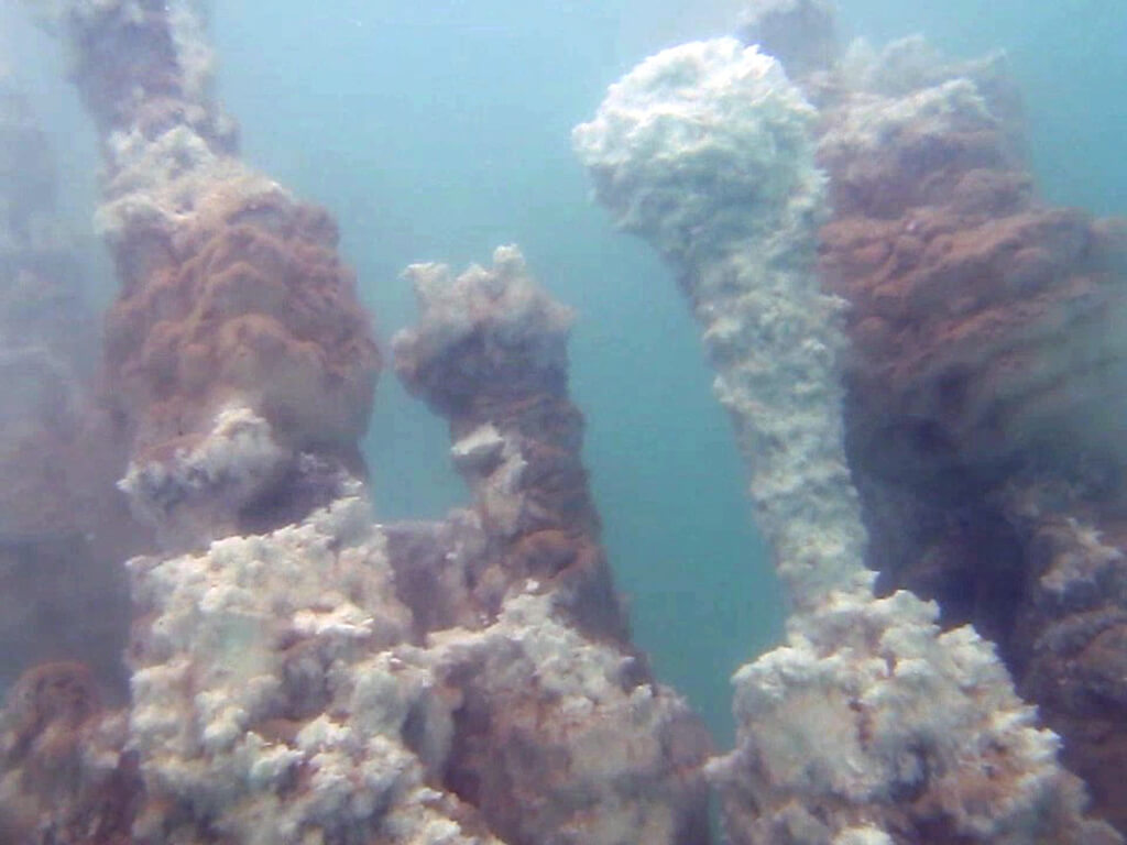 Submarine Schlote ©Christian Siebert / UFZ