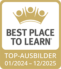 Best place to learn: Top-Ausbilder 01/2024-12/2025